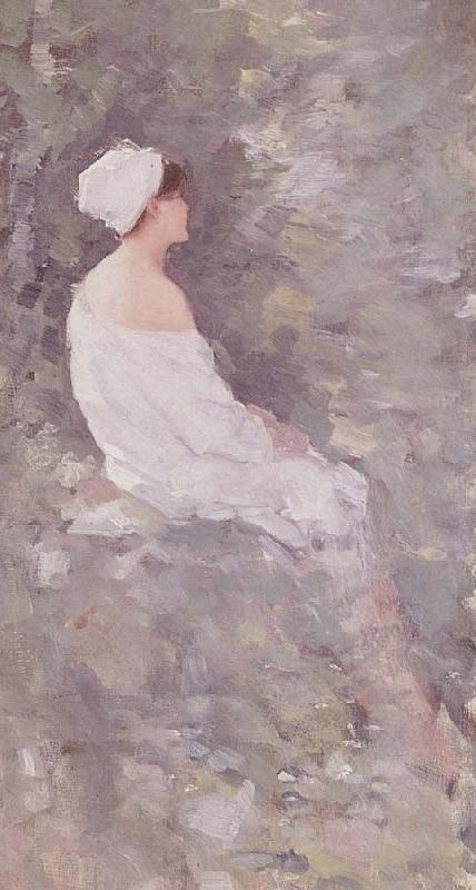 Nicolae Grigorescu After a Bath Sweden oil painting art